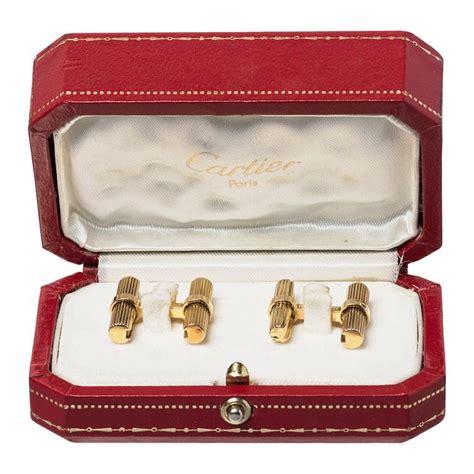 cartier cufflinks vintage